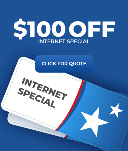 $100 Off Internet Special
